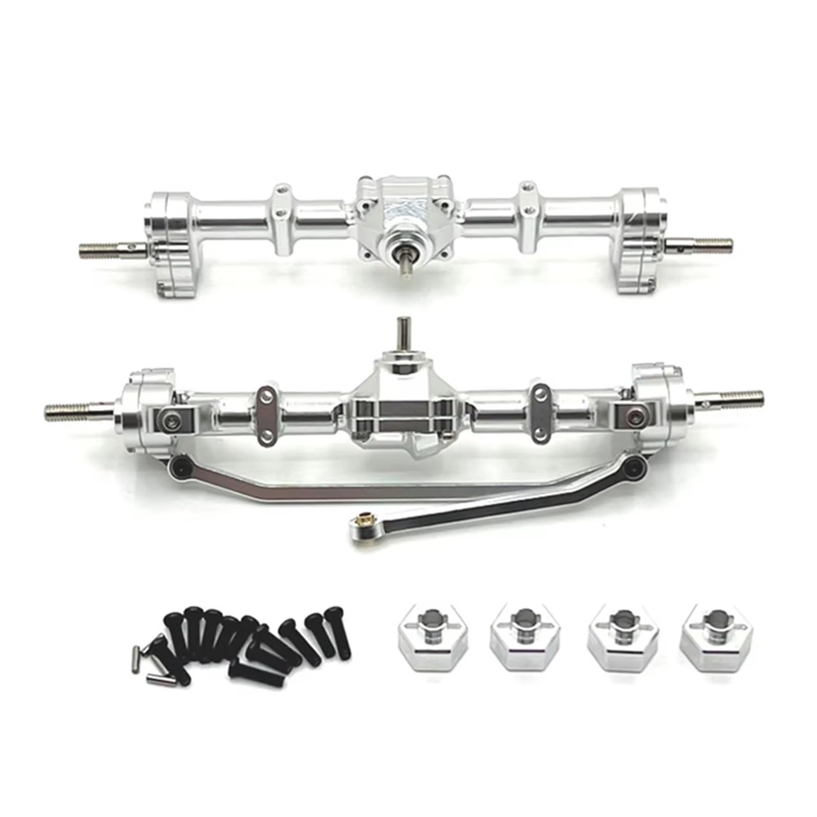 Amazon.com: RC Front Rear Drive Axle Compatible with MN168 Metal